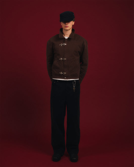 Clasp Jacket | Vintage Brown