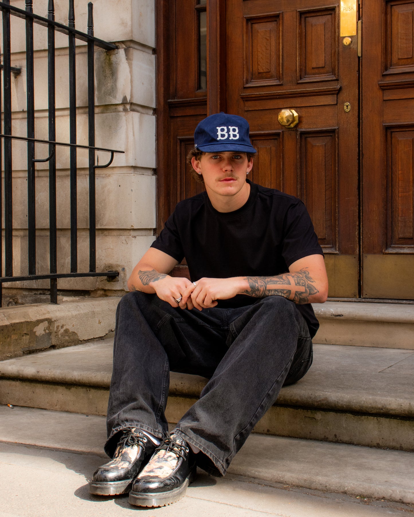 1 of 1 | BB Baseball Cap in Navy