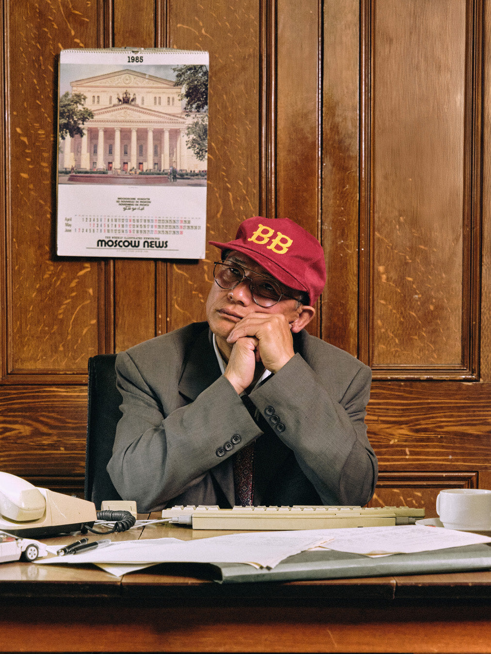 BB Baseball Cap | Maroon