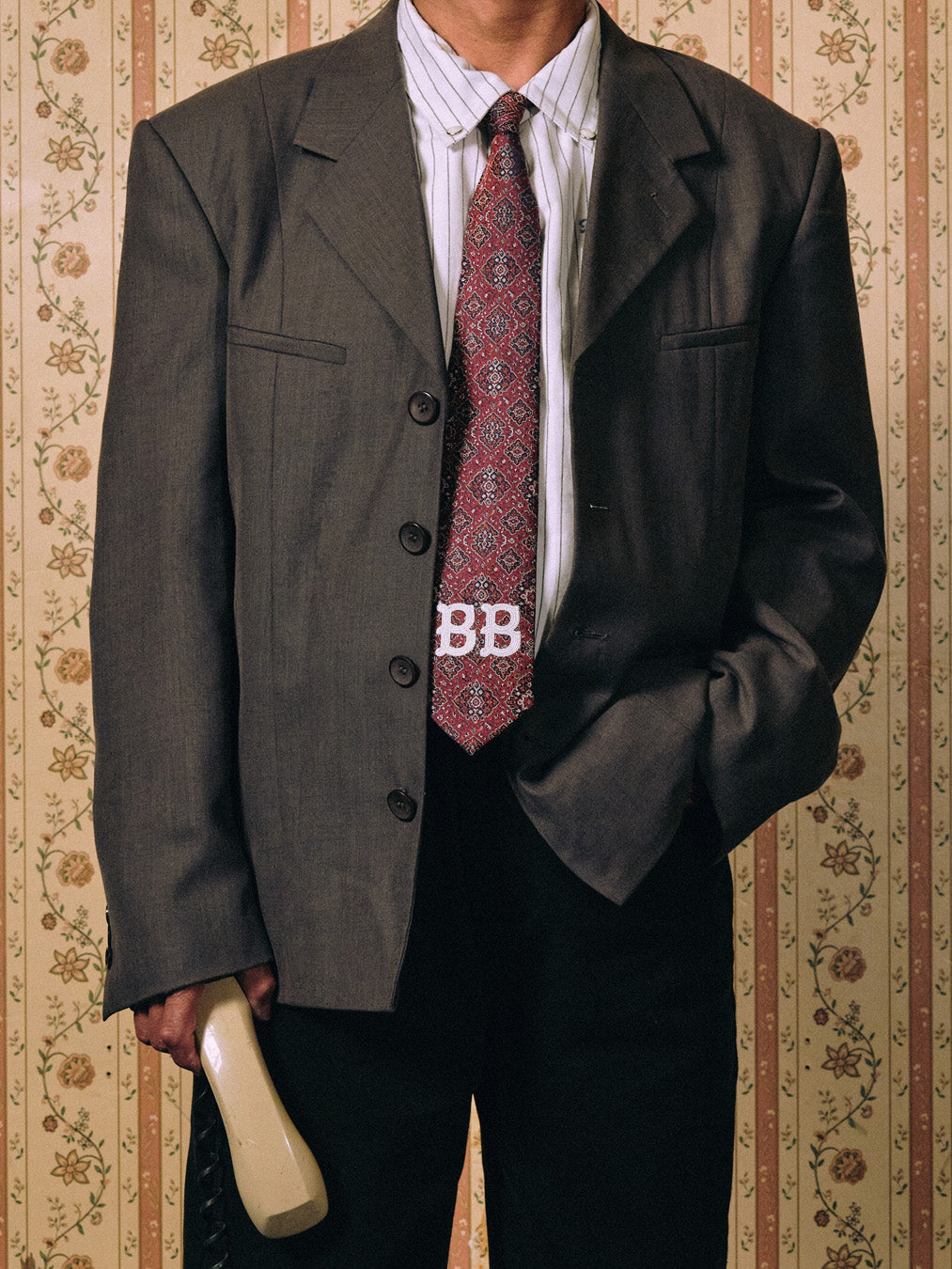 Persian rug silk tie