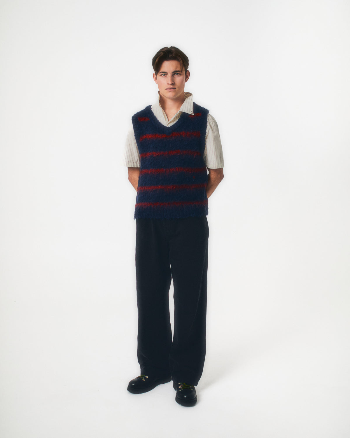 Mohair Knit |  Navy