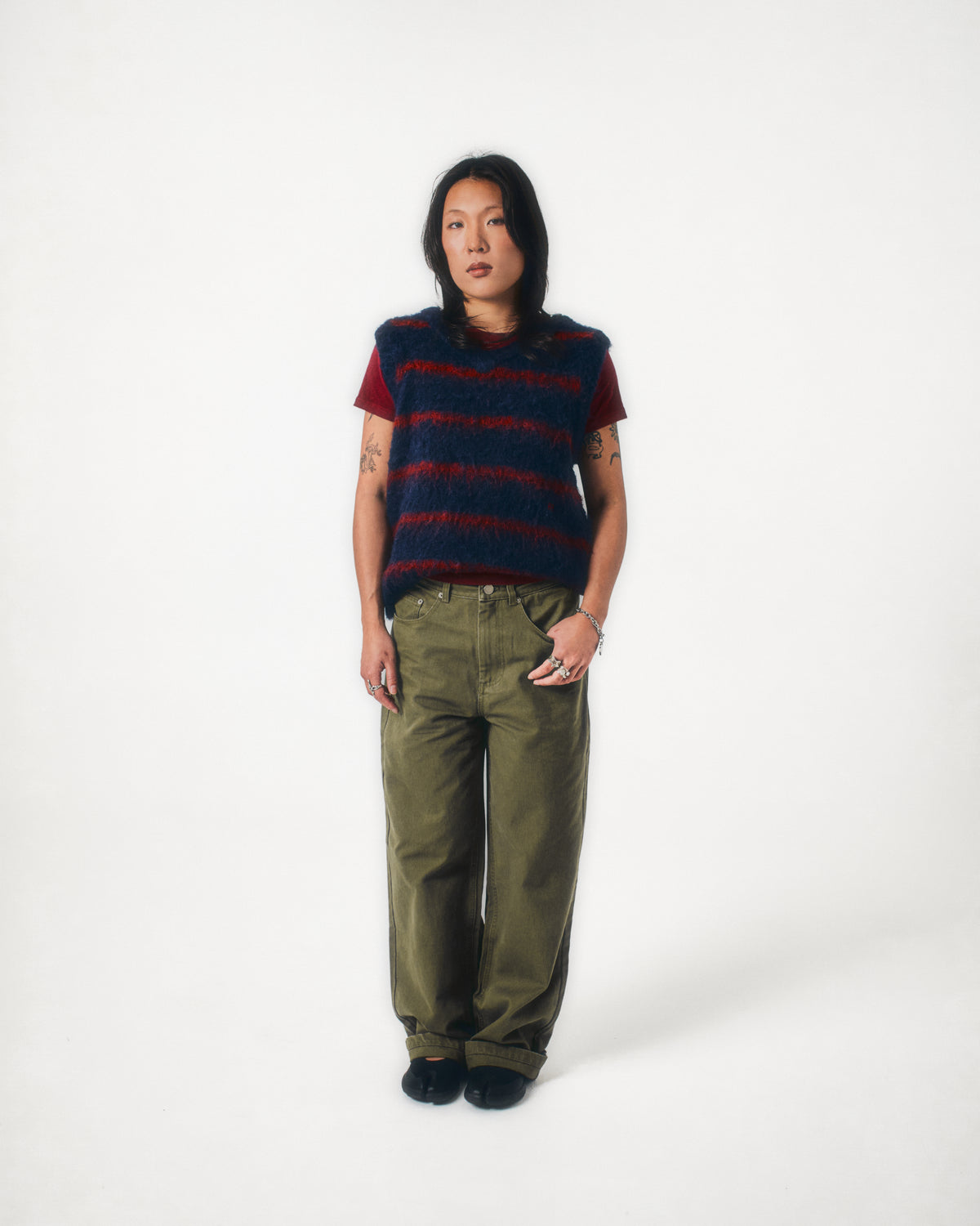 Mohair Knit |  Navy