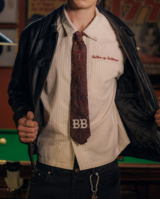 Persian rug silk tie